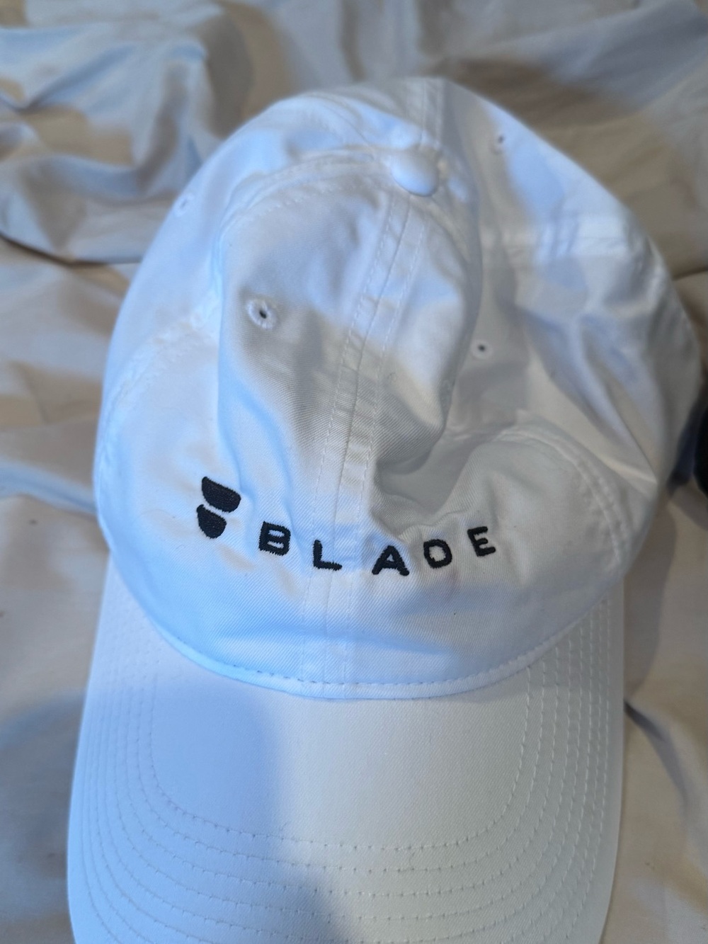 White Kids Baseball Cap